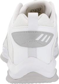 img 2 attached to 👟 Adidas Men's FV9374 Baseball Shoes - White/Silver