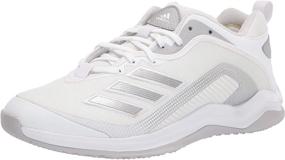 img 4 attached to 👟 Adidas Men's FV9374 Baseball Shoes - White/Silver