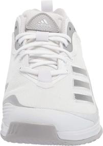 img 3 attached to 👟 Adidas Men's FV9374 Baseball Shoes - White/Silver