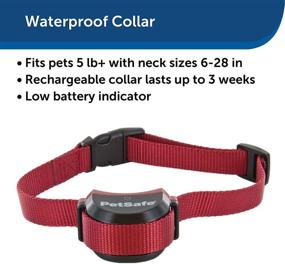 img 1 attached to 🐾 PetSafe Stay and Play Wireless Fence: Above Ground Electric Pet Fence for Stubborn Dogs - Invisible Fence Brand's Waterproof and Rechargeable Training Collar