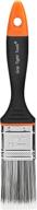 🖌️ grip tight tools professional orange plus soft grip paint brush, 1.5-inch (black/white) for enhanced seo logo