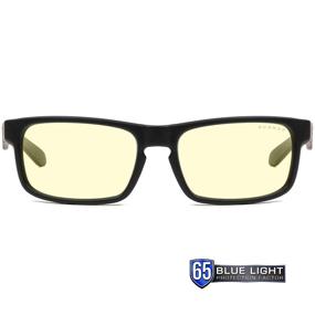 img 3 attached to 👓 Enhance Your Gaming Experience with GUNNAR Computer Glasses - Enigma, Onyx, Amber Tint - Blocks 65% Blue Light