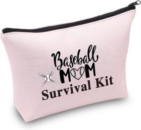 img 4 attached to PXTIDY Baseball Survival Softball Cosmetic Travel Accessories