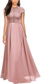 img 4 attached to Miusol Womens Formal Floral Bridesmaid Women's Clothing in Dresses