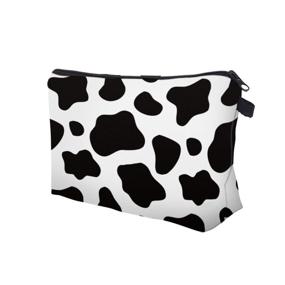 img 3 attached to 🐮 Cow Print Deanfun Trendy Makeup Bags Organizer - Travel Waterproof Toiletries Bag - Accessories for Women - Cosmetic Bag Gifts (52558)