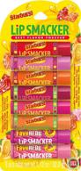 💄 набор глянцевых блесков для губ lip smacker starburst party pack, 8 оттенков логотип