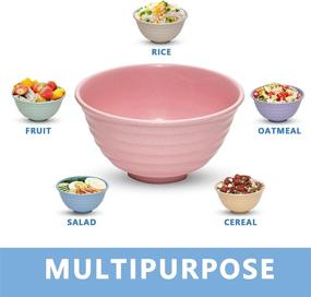 img 1 attached to 🥣 Durable Cereal Bowls and Dinner Plates for Invincible Mealtime