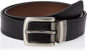 img 2 attached to 👔 Fossil Mens Brandon Reversible Black Accessories: Sleek and Versatile.