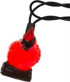 img 2 attached to Kurt Adler UL0676 Red Cardinal 🎄 Light Set, 10 Light: Eye-Catching Christmas Lighting Decor!