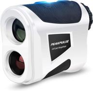 🏌️ enhance your golf game with peakpulse kb600ag golf rangefinder: slope compensation, flag acquisition, pulse vibration, & fast focus system logo