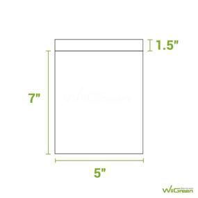 img 3 attached to WiiGreen 5X7X2 17MIL Envelopes Durability Industrial