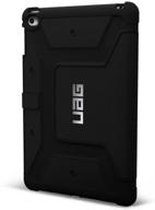 📱 корпус uag folio ipad mini 4 retina со строительным испытанием для военных падений в глянцевом черном - предельная защита логотип