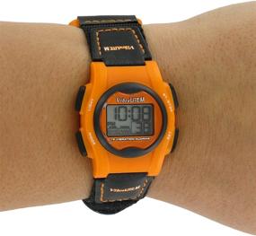 img 2 attached to ⌚ VibraLITE Mini: Black & Orange 12-Alarm Vibrating Watch for Enhanced Effectiveness