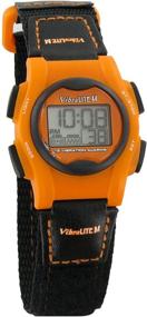 img 4 attached to ⌚ VibraLITE Mini: Black & Orange 12-Alarm Vibrating Watch for Enhanced Effectiveness