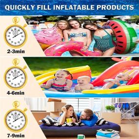 img 2 attached to Electric Portable Mattress Universal Inflatables