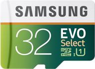 💾 samsung 32gb 80mb/s evo select micro sdhc memory card: reliable storage for high-speed performance (mb-me32da/am) logo