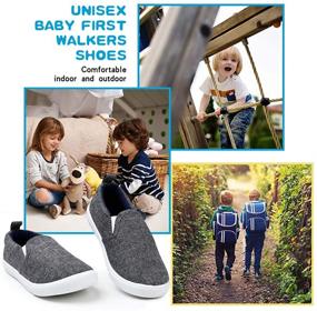 img 3 attached to 👟 Легкие мокасины для мальчиков: кроссовки для малышей KIZWANT в мокасинах - стильные и удобные