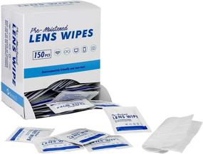 img 4 attached to 👓 Noble Pre-moistened Lens Wipes (150 Pack) - Conveniently Individually Wrapped - Ideal for Cleaning Eyeglasses, Cell Phones, Camera Lenses, Screens, Keyboards & Delicate Surfaces