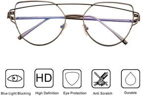 img 2 attached to ENSARJOE Blue Light Blocking Eyeglasses Men's Accessories