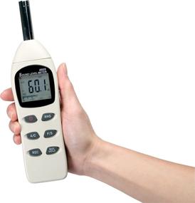 img 3 attached to 🔊 Extech 407730 Digital Sound Meter: Measures Sound Levels from 40 to 130DB with Accuracy