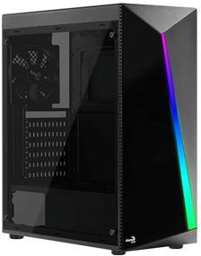 img 4 attached to 🌈 Aerocool Shard Tempered Glass RGB: Illuminating Performance and Style