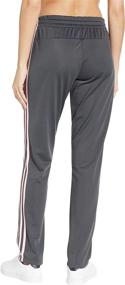 img 1 attached to 👖 adidas Women's Open Hem Tricot Pants with Essentials 3-Stripes