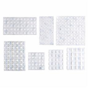 img 4 attached to 🔘 Clear Self-Adhesive Rubber Bumper Pads - Amazon Basics (Pack of 300)