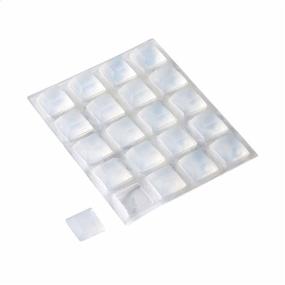 img 3 attached to 🔘 Clear Self-Adhesive Rubber Bumper Pads - Amazon Basics (Pack of 300)