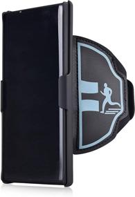 img 3 attached to Армбанд Igooke с подставкой для бега, для мобильных телефонов и аксессуаров, чехлов и клипс.