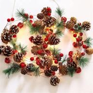 kijamilee christmas garland berries 2m 6 8ft логотип