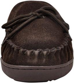 img 3 attached to 🐻 Мужская обувь Bearpaw Moc II с овчиной: модернизированные мокасины и тапочки