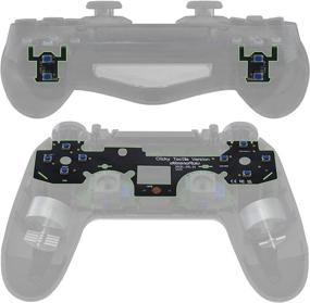 img 4 attached to 🎮 Enhanced Tactile Clicky Kit for PS4 Controller Buttons, Custom Flashshot Button with Improved Flex Cable, Mouse Click Kit for PS4 Controller CUH-ZCT2 JDM-040/050/055