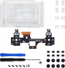 img 2 attached to 🎮 Enhanced Tactile Clicky Kit for PS4 Controller Buttons, Custom Flashshot Button with Improved Flex Cable, Mouse Click Kit for PS4 Controller CUH-ZCT2 JDM-040/050/055