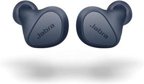 img 4 attached to 🎧 Jabra Elite 3 Беспроводные наушники Bluetooth: шумоизолирующие наушники с чистым звуком, мощными басами, настраиваемым звуком и моно-режимом - Navy