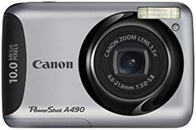img 3 attached to 📸 Цифровая камера Canon PowerShot A490 с разрешением 10.0 мегапикселей, оптическим зумом 3.3x и ЖК-дисплеем 2.5 дюйма.