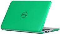 💚 ipearl mcover hard case for dell inspiron 11 3162/3164 (dec. 2015+ release, not compatible with 2-in-1 older series) 11.6" laptop - green logo