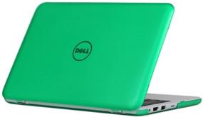 img 4 attached to 💚 iPearl mCover Hard Case for Dell Inspiron 11 3162/3164 (Dec. 2015+ Release, Not Compatible with 2-in-1 Older Series) 11.6" Laptop - Green