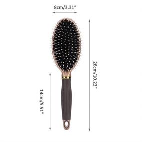 img 2 attached to Anti Static Hairbrush Portable Suitable Professional