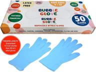 🧤 top-rated bubble glove: ultimate kids nitrile gloves (latex & powder free) - food safe, multipurpose use (50) logo