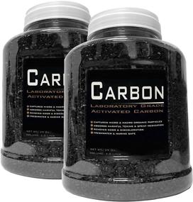 img 2 attached to 🔬 AM Brand Super Activated Carbon: 2 Pack - 39 Ounce (Total 78 oz.) Premium Laboratory Grade, Free Media Bag!