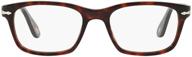 persol mens po3012v eyeglasses havana logo