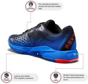 img 3 attached to 🎾 HEAD Revolt Tennis Shoes Anthracite: Unleash Your Game with Unmatched Style and Performance
