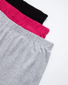 img 3 attached to Freestyle Revolution Leggings Stretch Fuchsia Girls' Clothing in Leggings