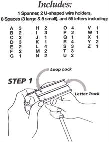 img 1 attached to 🔥 YY YEARCHY BBQ Meat Branding Iron: Personalize Your Grilled Creations with Changeable Letters and Handy Draw