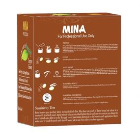 img 3 attached to MINA Professional Eyebrow Refill Tinting Hair Care in Hair Coloring Products