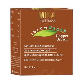 img 4 attached to MINA Professional Eyebrow Refill Tinting Hair Care in Hair Coloring Products