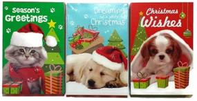 img 3 attached to Christmas Pet Surprise: 10-Pack Holiday Box Assortment 🎄 of Dogs and Cats with Robe, Shirt, and Lingerie Boxes!