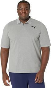 img 1 attached to 👕 PUMA Essentials Pique Medium Heather Men's Clothing: Stylish and Comfortable Attire for Men