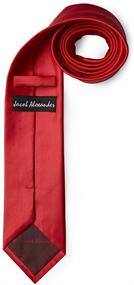 img 2 attached to Stylish Self-Tie Necktie for 👔 Boys: Jacob Alexander Prep Solid Color Collection