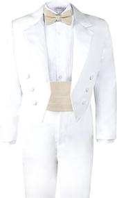 img 3 attached to 👔 Stylish Spring Notion Classic Tuxedo for Boys - Top-Quality Clothing Selection